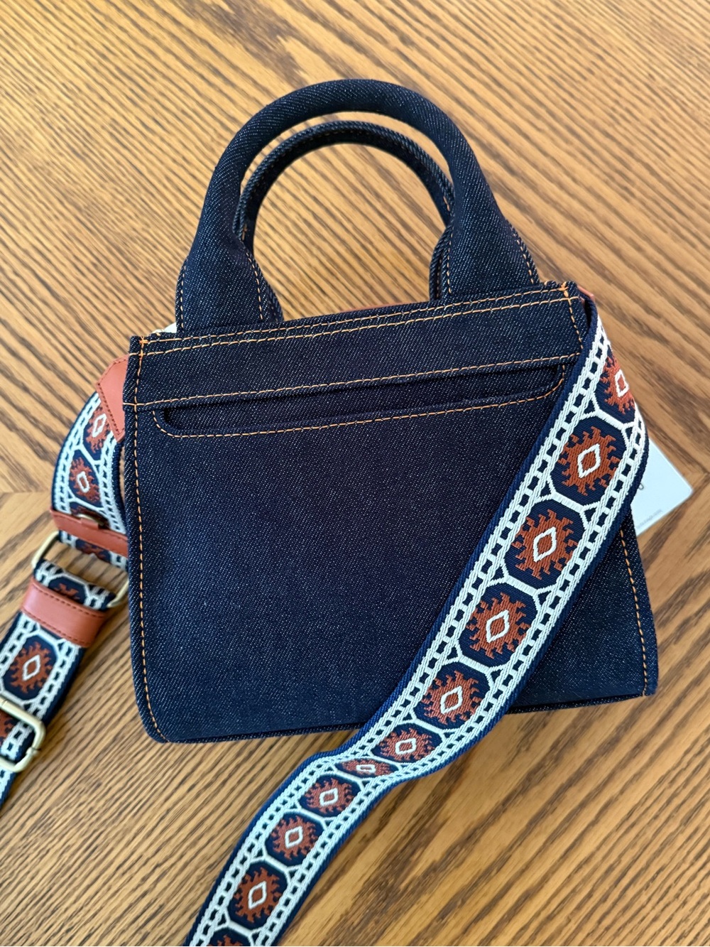 HOBO Cass Small Tote - Dark Denim